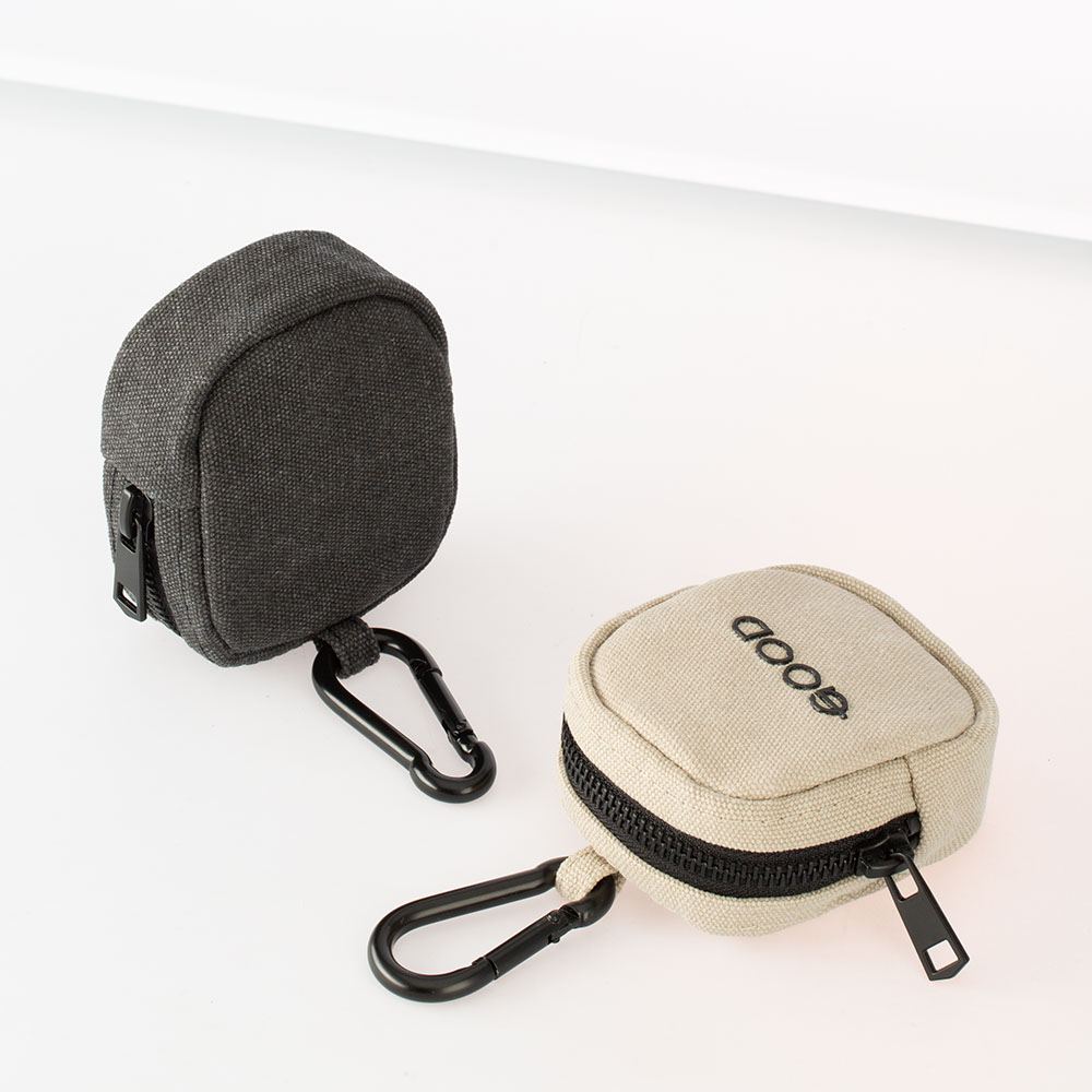 картинка Coin Case Canvas Line Beige от магазина Good local