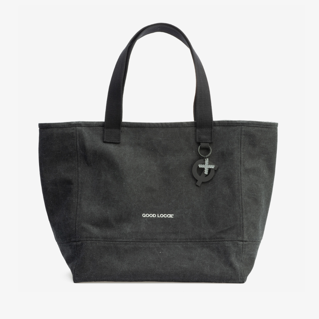 картинка Shopper Canvas Line Dark Gray от магазина Good local